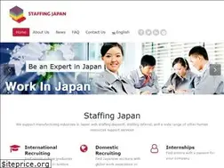 Sites similar to staffingjapan.com
