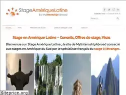 Sites similar to stage-amerique-latine.fr