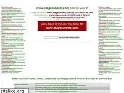 Sites similar to stagecancers.com
