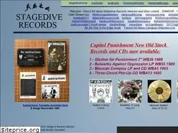Sites similar to stagedive-records.com