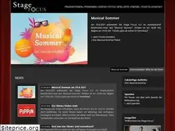 Sites similar to stagefocus.de