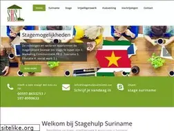 Sites similar to stagehulpsuriname.com