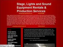 Sites similar to stagelightsandsound.com