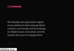 Sites similar to stagename.com