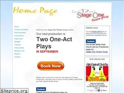 Sites similar to stageonetheatre.com