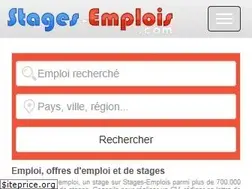 Sites similar to stages-emplois.com