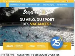 Sites similar to stagesdusoleil.org