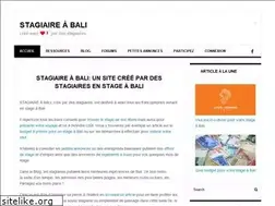 Sites similar to stagiaireabali.com