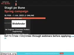 Sites similar to stagiipebune.ro