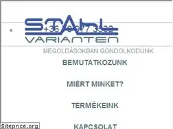 Sites similar to stahlvarianten.hu