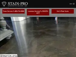 Sites similar to stain-pro.com