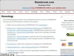 Sites similar to stainbrook.com