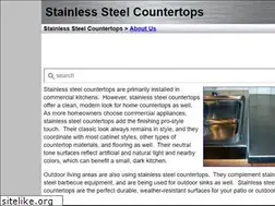 Sites similar to stainless-steel-countertops.com