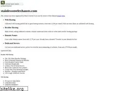 Sites similar to stainlesssteelexhausts.com