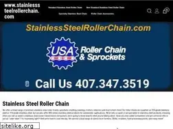 Sites similar to stainlesssteelrollerchain.com