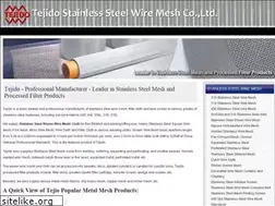 Sites similar to stainlesssteelwiremesh.org