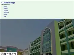 Sites similar to stainponorogo.ac.id