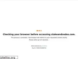 Sites similar to stakeandnodes.com