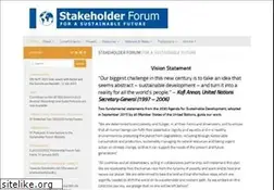Sites similar to stakeholderforum.org