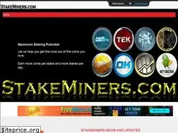 Sites similar to stakeminers.com