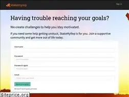 Sites similar to stakemyrep.com