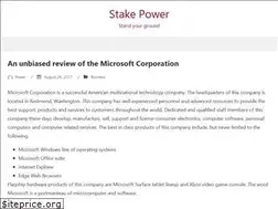 Sites similar to stakepower.com