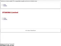 Sites similar to stakina.com