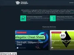 Sites similar to staking-academy.com
