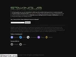 Sites similar to stakinglab.com
