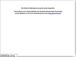 Sites similar to stalkingforschung.de