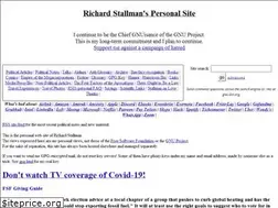 Sites similar to stallman.org