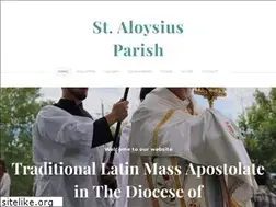 Sites similar to staloysius-latinmass.ca