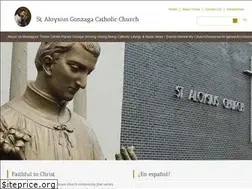 Sites similar to staloysiusparish.org