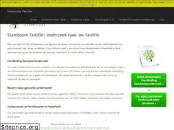 Sites similar to stamboomfamilie.nl