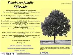 Sites similar to stamboomsijbrands.nl