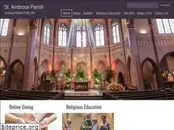 Sites similar to stambrosechurch.net