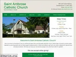 Sites similar to stambrosedeerfieldbeach.com