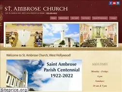 Sites similar to stambroseweho.org