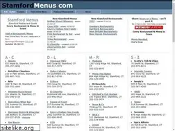 Sites similar to stamfordmenus.com
