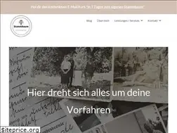Sites similar to stammbaum-manufaktur.de