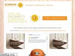 Sites similar to stampedebreakfast.ca