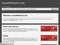 Sites similar to stand4thelord.com