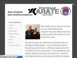 Sites similar to standalekarate.com