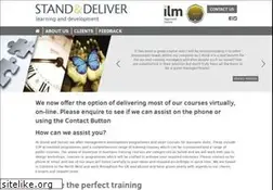 Sites similar to standanddeliver.co.uk