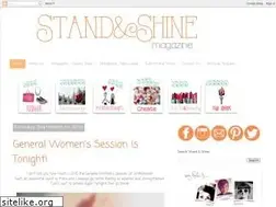 Sites similar to standandshinemagazine.blogspot.com