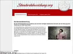 Sites similar to standardabweichung.org