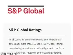 Sites similar to standardandpoors.com