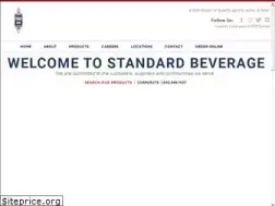 Sites similar to standardbeverage.com