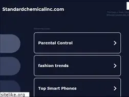 Sites similar to standardchemicalinc.com