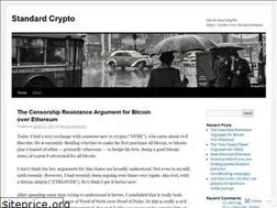 Sites similar to standardcrypto.wordpress.com